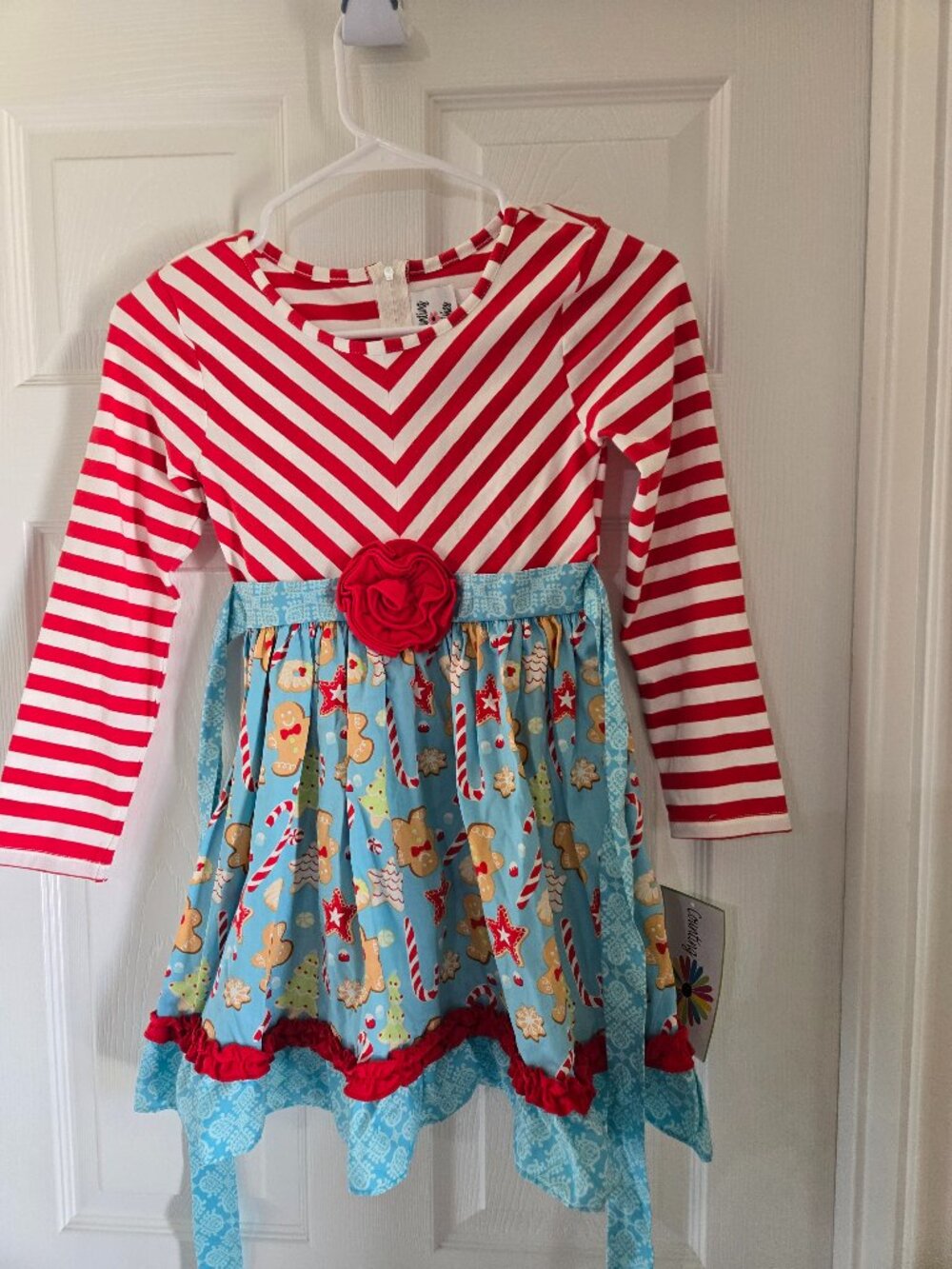 Counting Daisies gingerbread dress size 8 new with tags